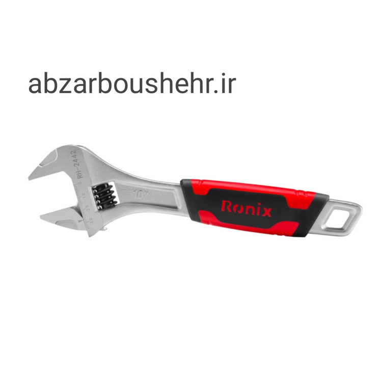آچار فرانسه روکشدار سایز 10 اینچ رونیکس RH-2442