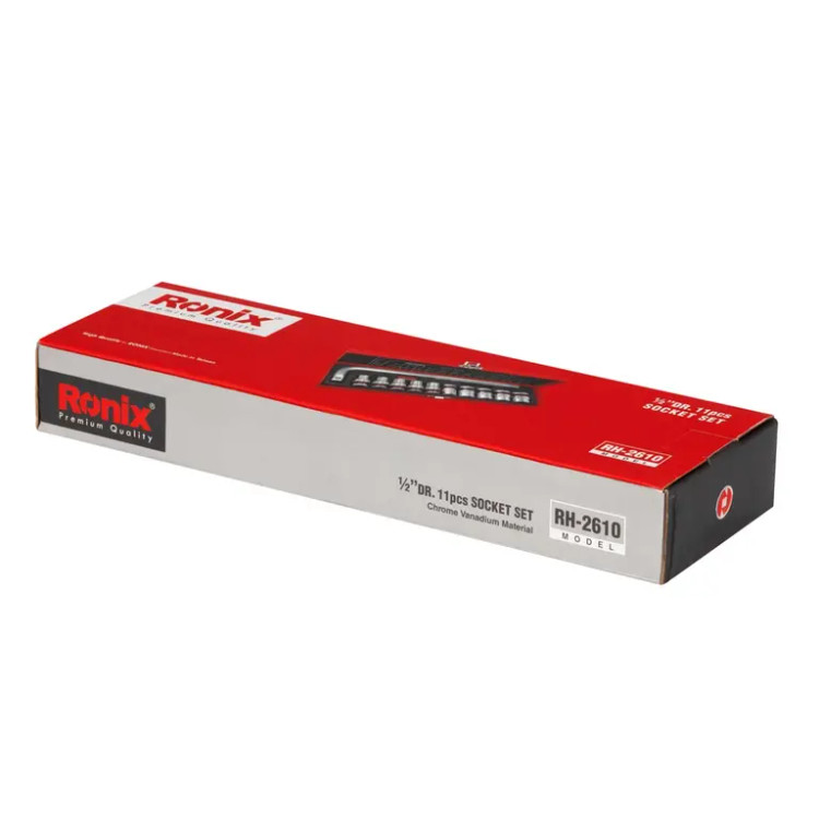 مجموعه بکس 11 عددی 1/2 اینچ رونیکس مدل RH-2610