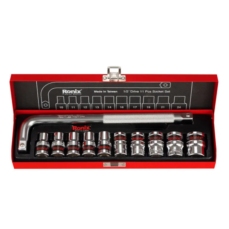 مجموعه بکس 11 عددی 1/2 اینچ رونیکس مدل RH-2610