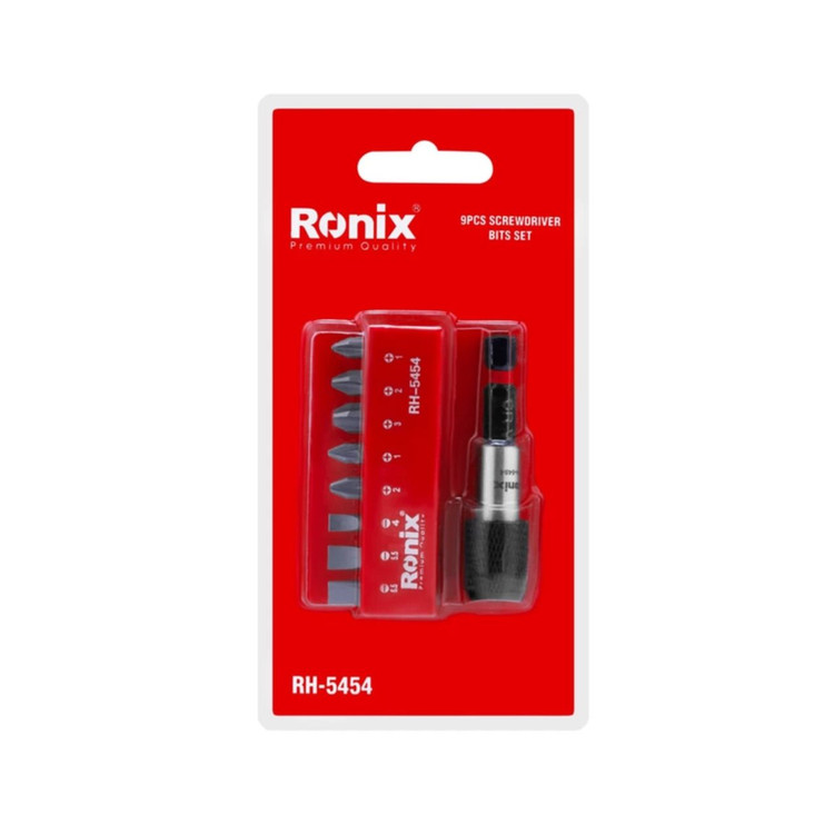 ست رابط و سری پیچ گوشتی 9 عددی رونیکس مدل RH-5454