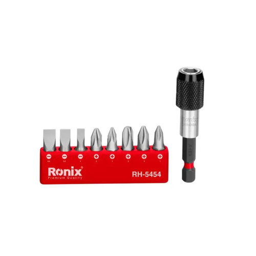 ست رابط و سری پیچ گوشتی 9 عددی رونیکس مدل RH-5454