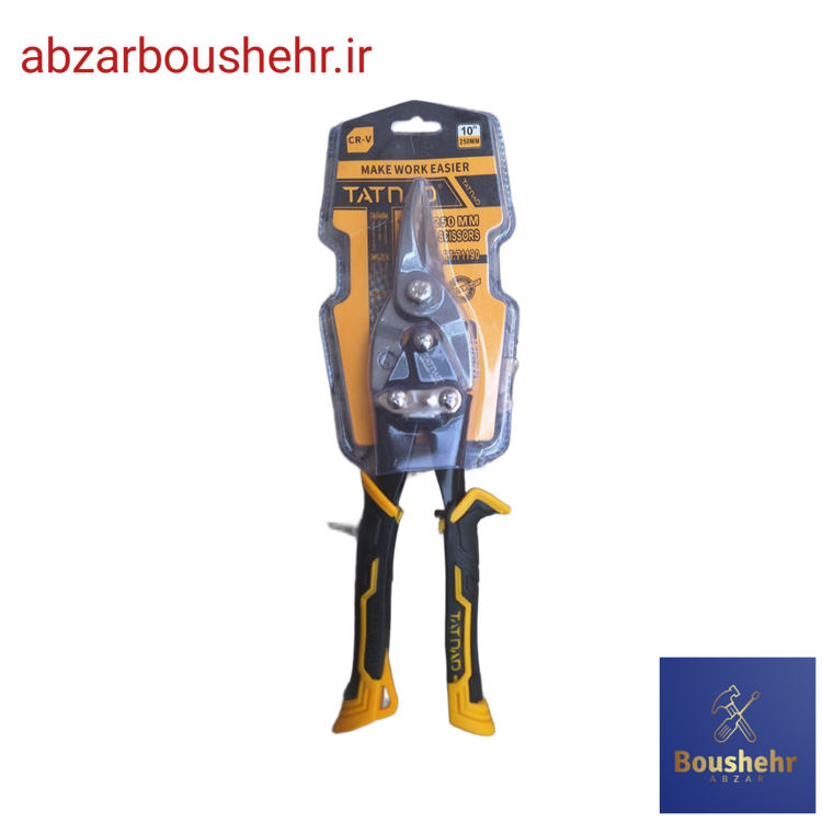 قیچی ورق بر مستقیم بر تاتناد ۱۰ اینچ