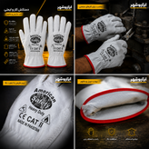 دستکش آرگون چرمی American Safety Heavy Duty CAT II