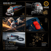 مینی فرز کلید بغل ۴۵۰ وات باس مدل BS-115-2Z