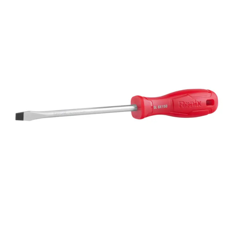 پیچ گوشتی دوسو 150×8 رونیکس مدل RH-2787 | دسته پلاستیکی
