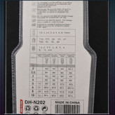 ست آلن بلند ۹ پارچه ستاره DUHENG MAX مدل DH-N202 سایز ۱.۵ تا ۱۰ میلیمتر