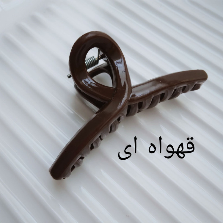 کلیپس نود ۷ سانتیمتری نشکن مو زنانه | گیره مو نود در ۴ رنگ