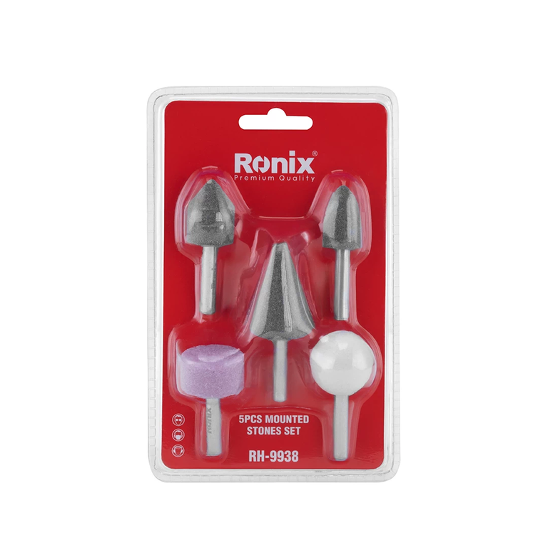 ست سنگ انگشتی سر دریلی ۵ عددی RONIX RH-9938