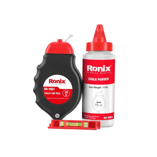 کیت ریسمان رنگی بنایی رونیکس RH-9901 | طول ۳۰ متر